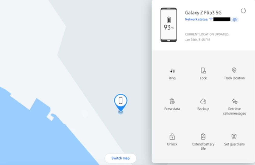 Tìm điện thoại Android