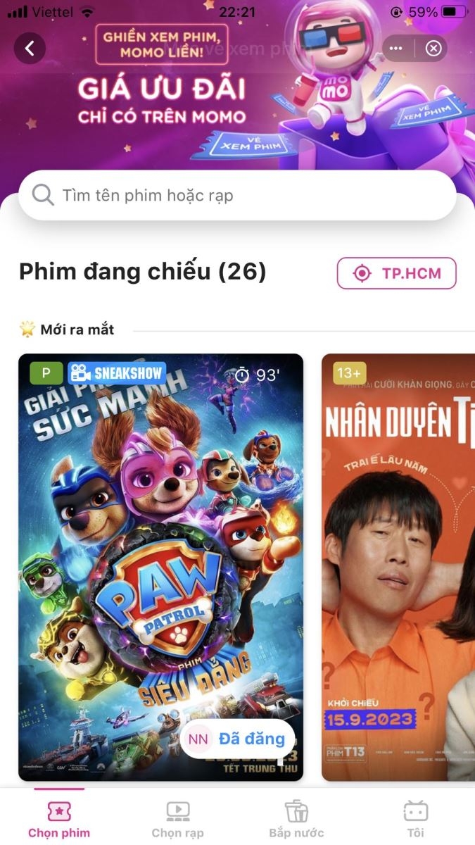 Tổng hợp 4 cách tìm rạp chiếu phim gần đây nhanh nhất tại TP.HCM