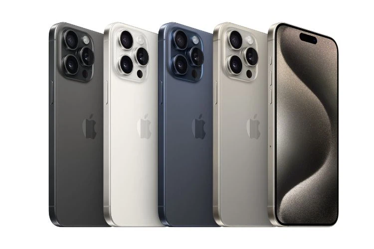iPhone 15 Pro/Pro Max bằng Titan có mấy màu?