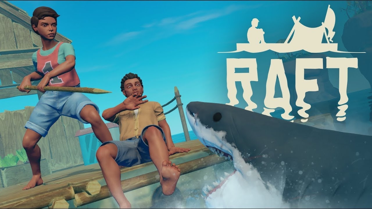 Đồ hoạ game Raft tuy đơn giản, nhưng lại rất thu hút và nhiều màu sắc