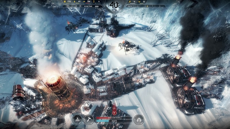 Frostpunk, tựa game sinh tồn lấy bối cảnh đầy khó khăn của kỷ băng hà