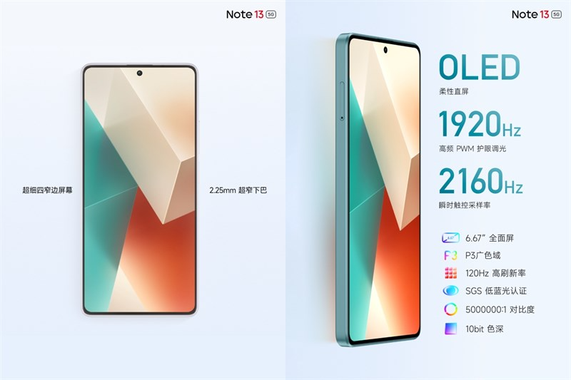 Xiaomi ra mắt Redmi Note 13 5G (ảnh 1)