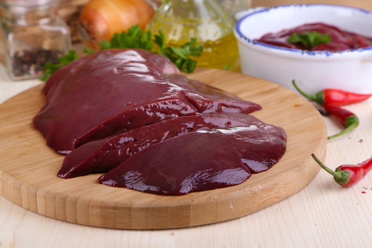 Các bước làm gan lợn nướng bằng nồi chiên không dầu