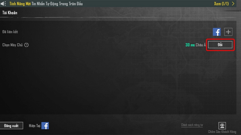 Cách thay đổi máy chủ trên PUBG Mobile - hình 3