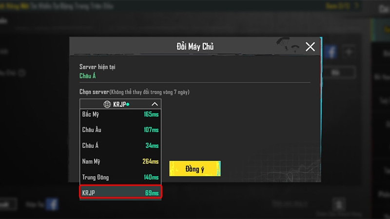 Cách thay đổi máy chủ trên PUBG Mobile - hình 5