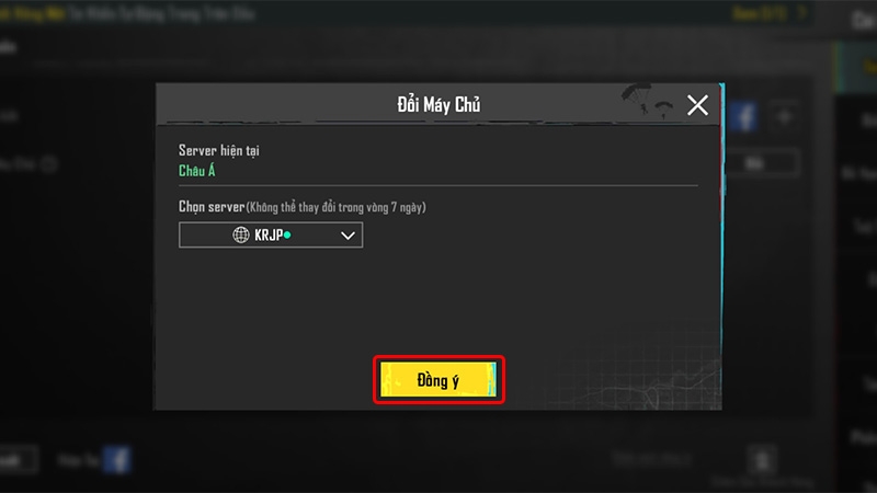 Cách thay đổi máy chủ trên PUBG Mobile - hình 6