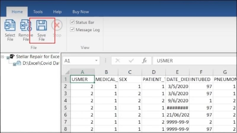 Chọn Save File để lưu.