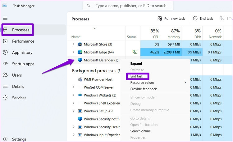 Làm gì khi không thể đăng nhập Microsoft Defender trên Windows 11 (2)