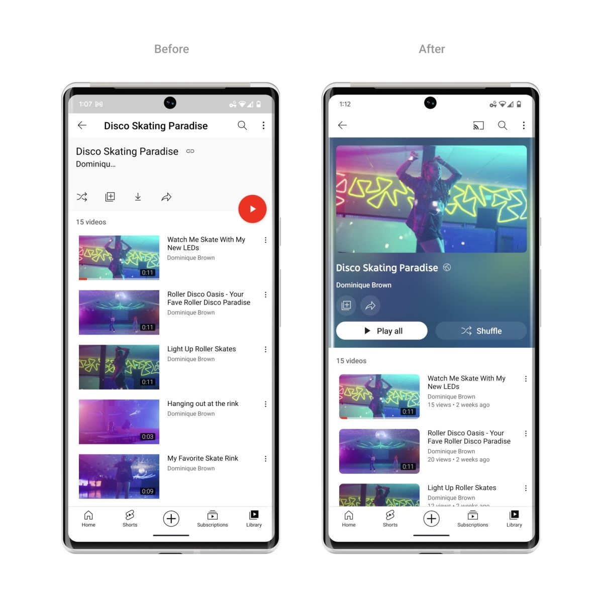 giao diện mới của Youtube 2