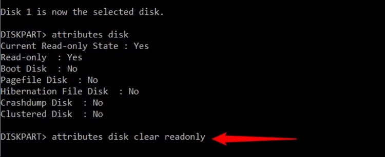Làm thế nào để xóa tính năng chống ghi trên Windows 11 (9)