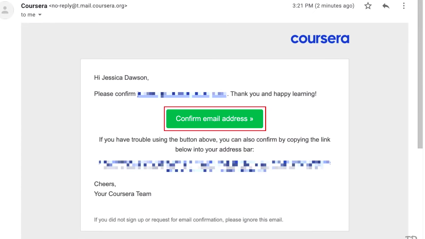 Làm sao để đăng ký Coursera online miễn phí?