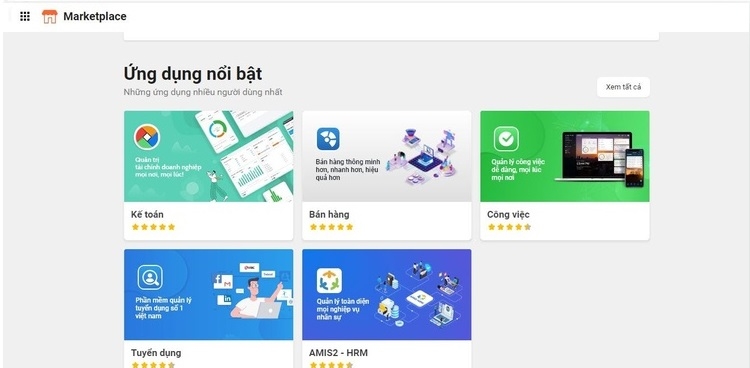 Chợ ứng dụng Misa Amis
