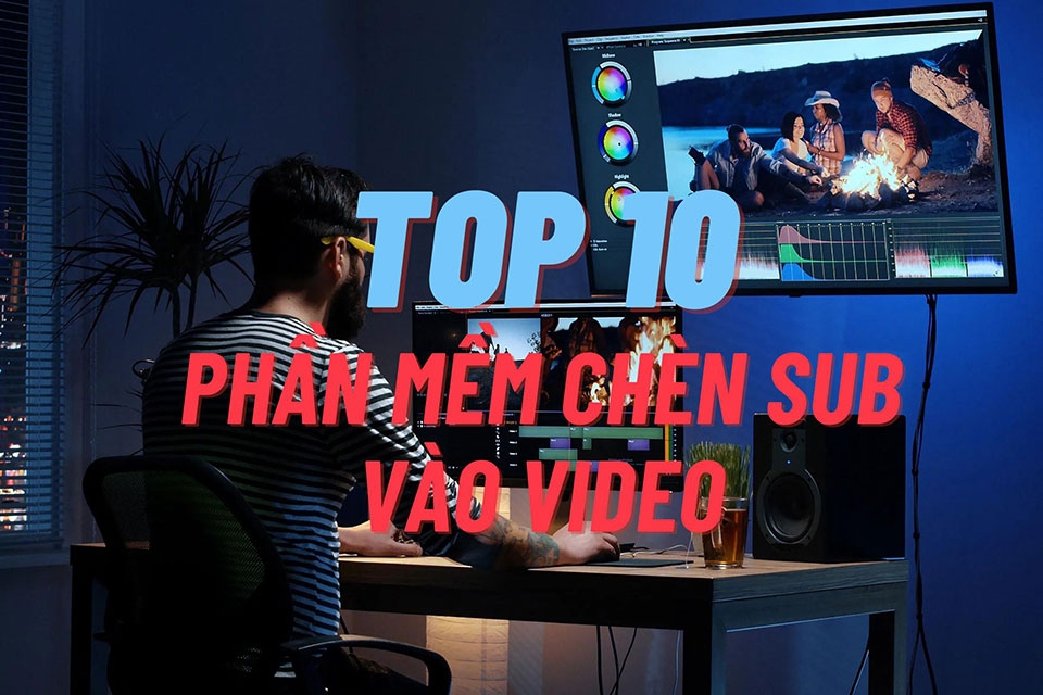 Phần mềm chèn sub vào video