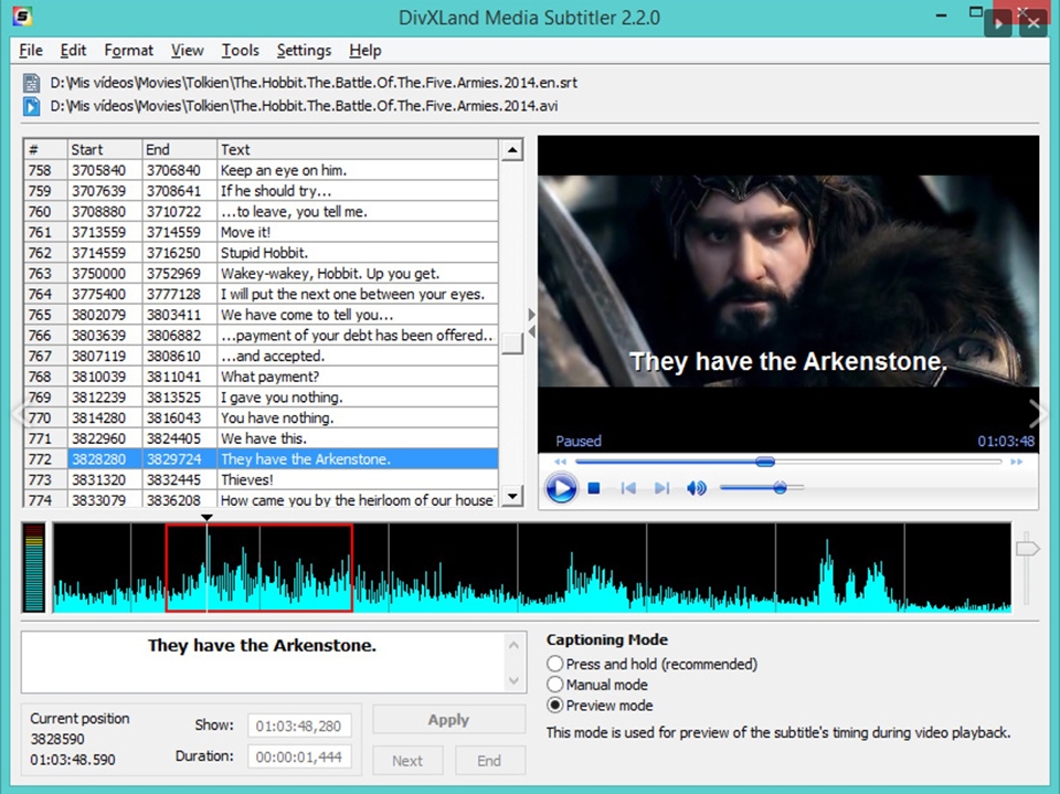 DivXLand Media Subtitler
