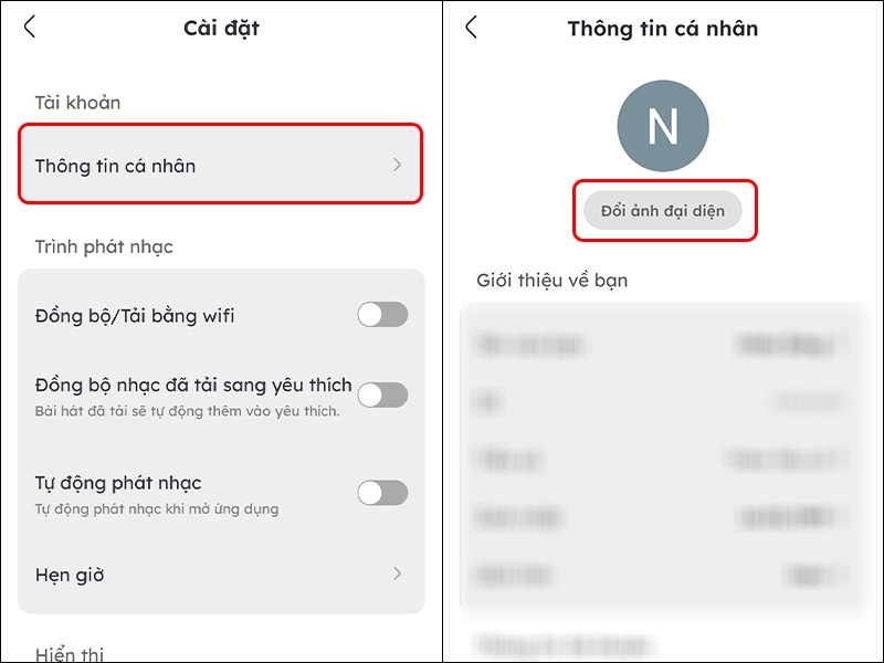 Cách cập nhật ảnh đại diện tài khoản Nhaccuatui - hình 2