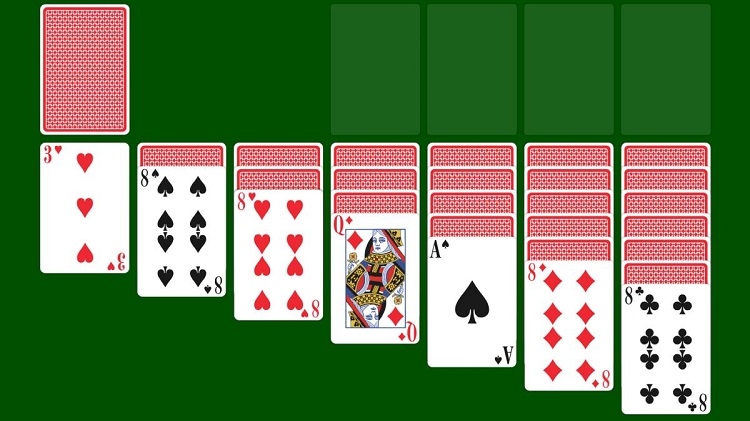 Luật chơi game bài Solitaire khá đơn giản