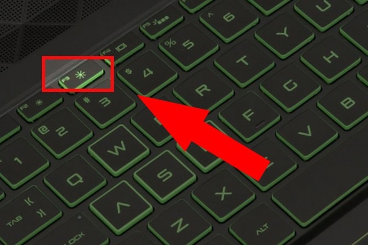 Bật mí cách bật đèn bàn phím laptop HP (Hình 8)