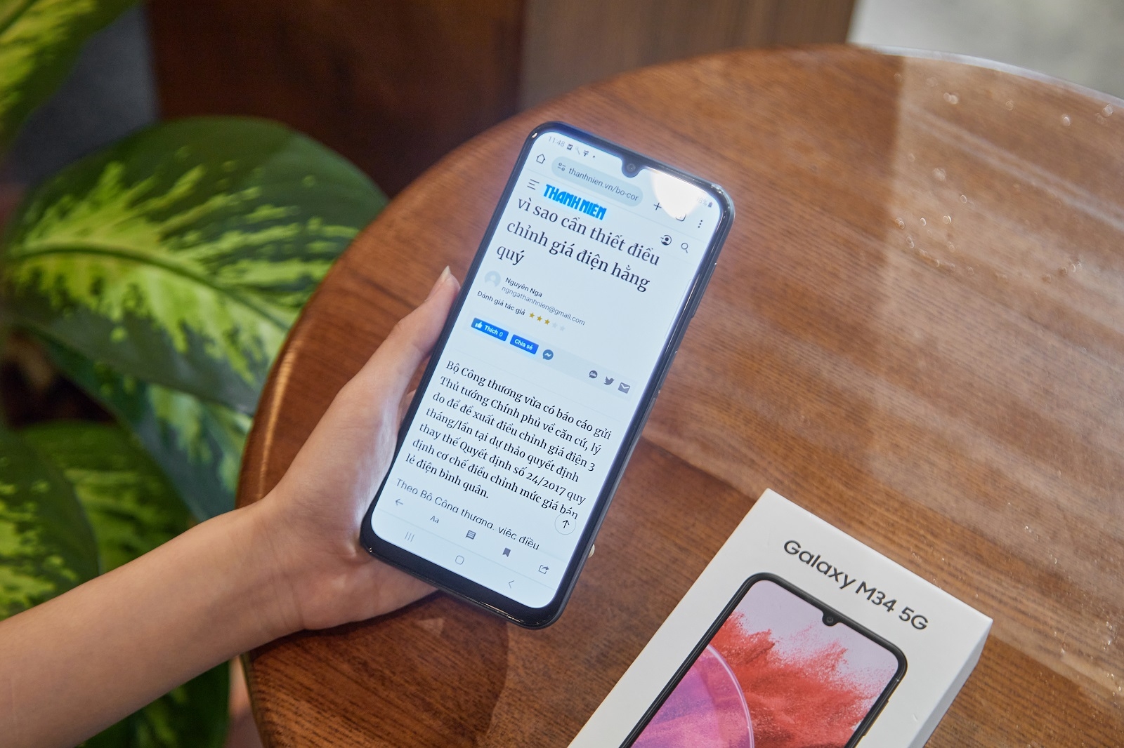 Lương về “lên đời” ngay điện thoại cũ của ba mẹ bằng Samsung Galaxy M34 5G mạnh mượt, bền bỉ (ảnh 3)