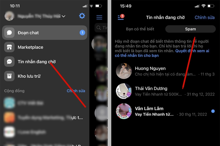 Cách bỏ spam trên Messenger mà không cần nhắn tin (Hình 7)