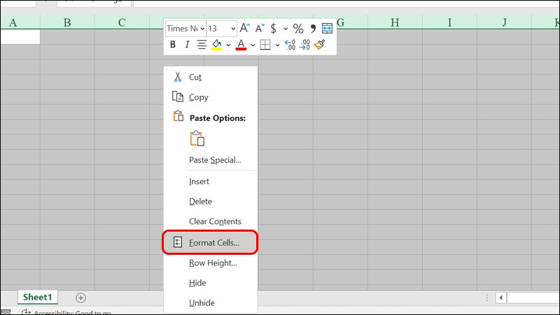 Sửa lỗi không thể chèn ô mới trong Microsoft Excel- hình 2