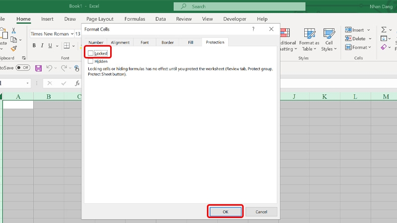Sửa lỗi không thể chèn ô mới trong Microsoft Excel- hình 4
