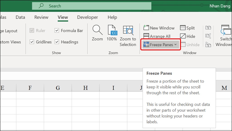 Sửa lỗi không thể chèn ô mới trong Microsoft Excel- hình 6
