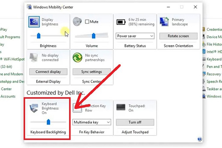 Cách bật đèn bàn phím laptop Asus (Hình 6)
