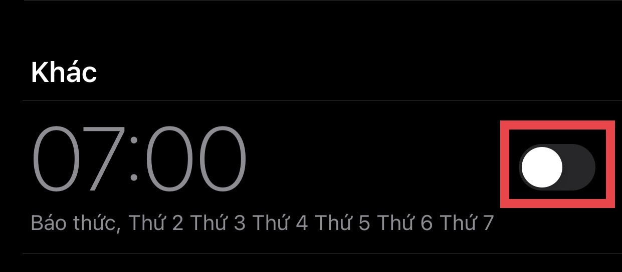 cách cài báo thức trên iPhone 9