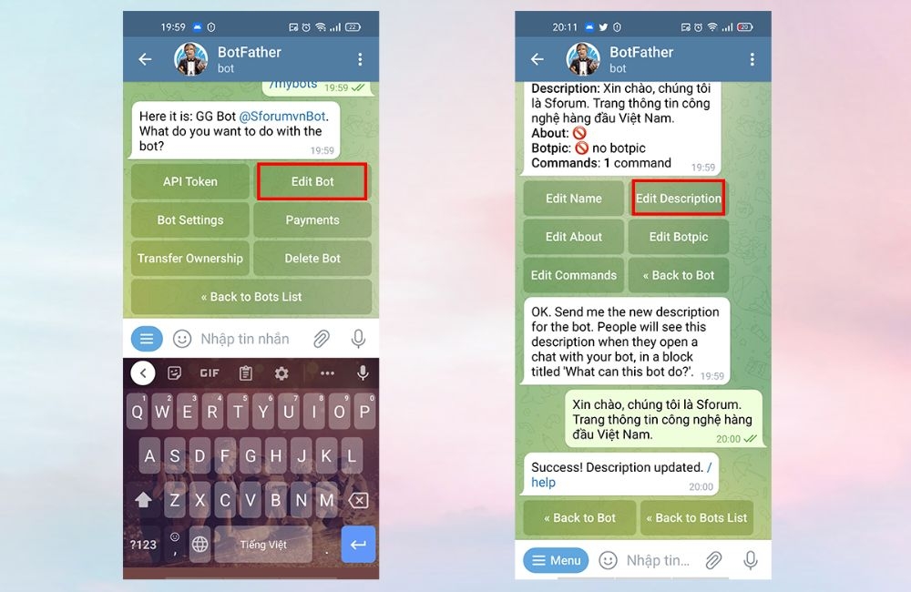 nhập mô tả cho Bot