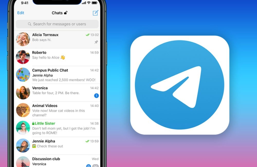 Mở ứng dụng Telegram