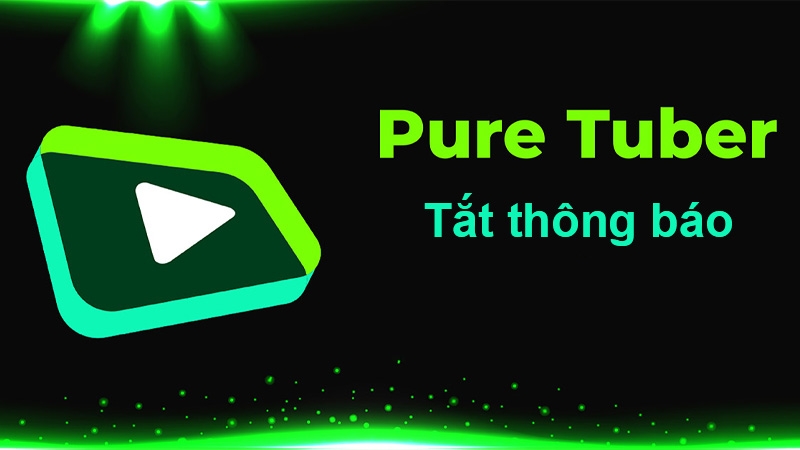 Cách tắt thông báo đẩy trên Pure Tuber - hình 4