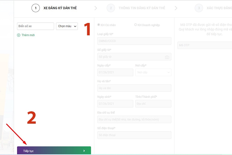 Hotline tổng đài VETC 24/7 số bao nhiêu? Hướng dẫn cách đăng ký tài khoản VETC (Hình 5)
