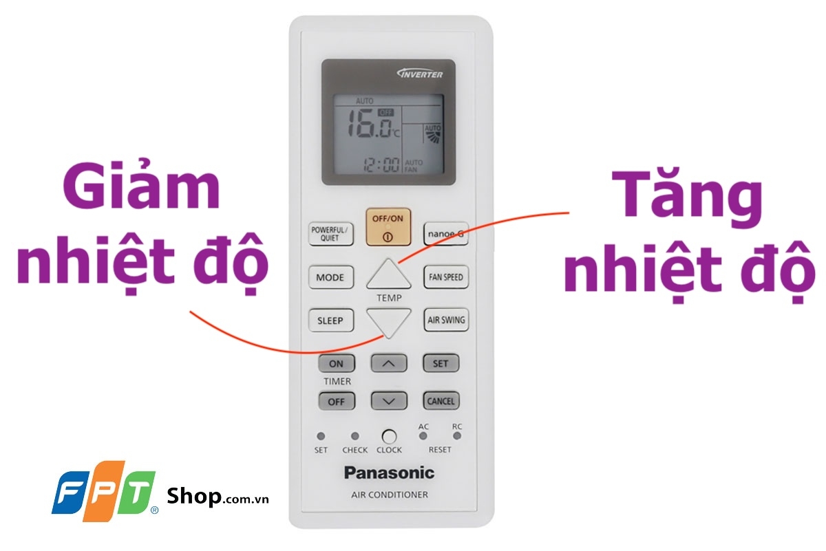 cách sử dụng remote máy lạnh panasonic - hình 2