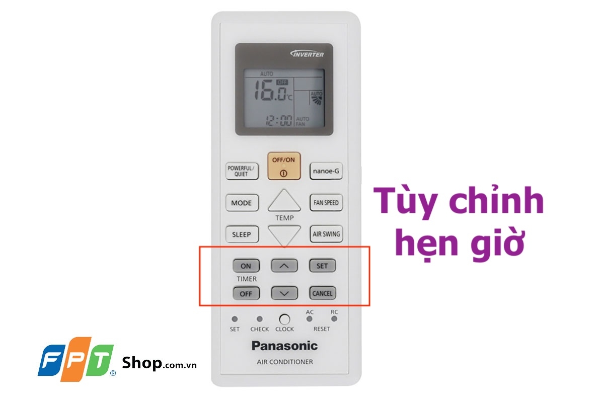 cách sử dụng remote máy lạnh panasonic - hình 8