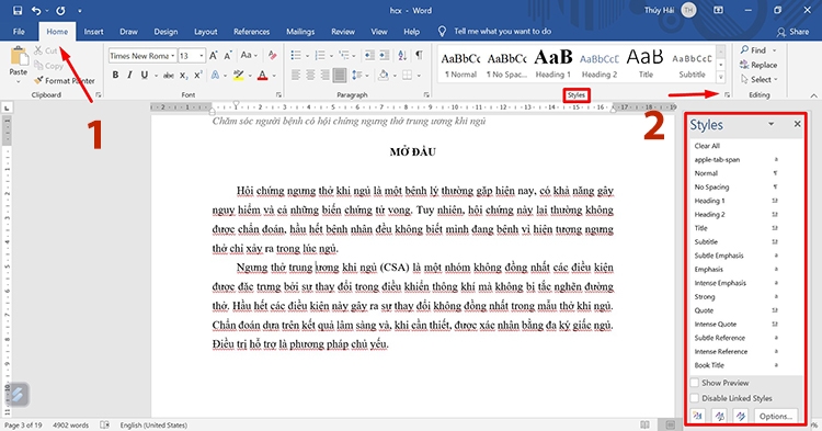 Tạo Heading trong Word: Thủ thuật đơn giản ai sử dụng Microsoft cũng nên biết (Hình 3)