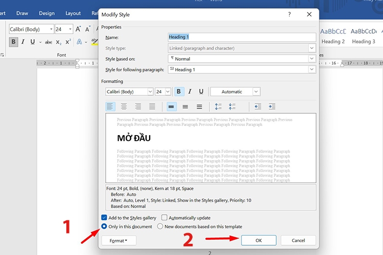 Tạo Heading trong Word: Thủ thuật đơn giản ai sử dụng Microsoft cũng nên biết (Hình 9)