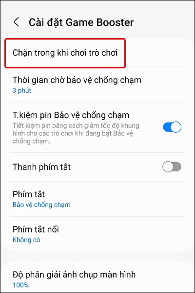 Cách chặn thông báo khi chơi game với ứng dụng Game Launcher - hình 3
