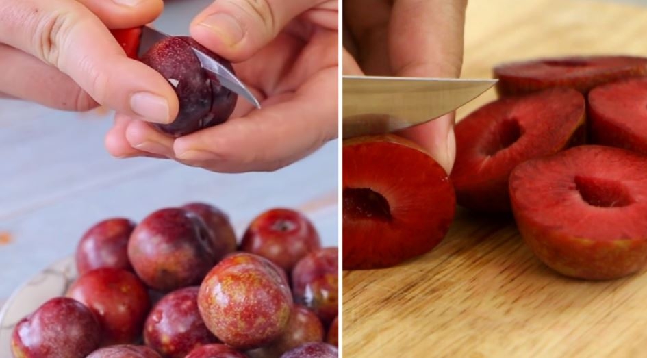 cách làm siro mận 2