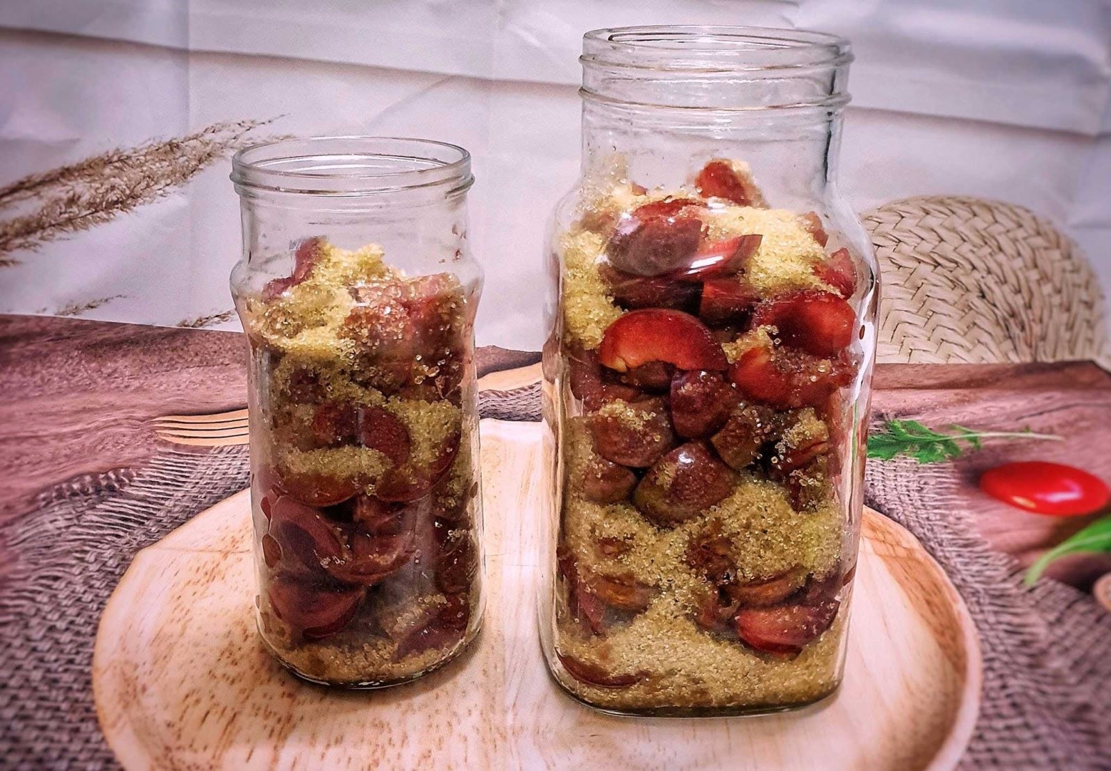 cách làm siro mận 4