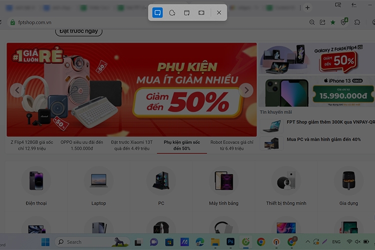 cách chụp màn hình máy tính Asus (ảnh 3)