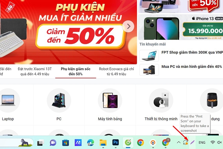 cách chụp màn hình máy tính Asus (ảnh 7)