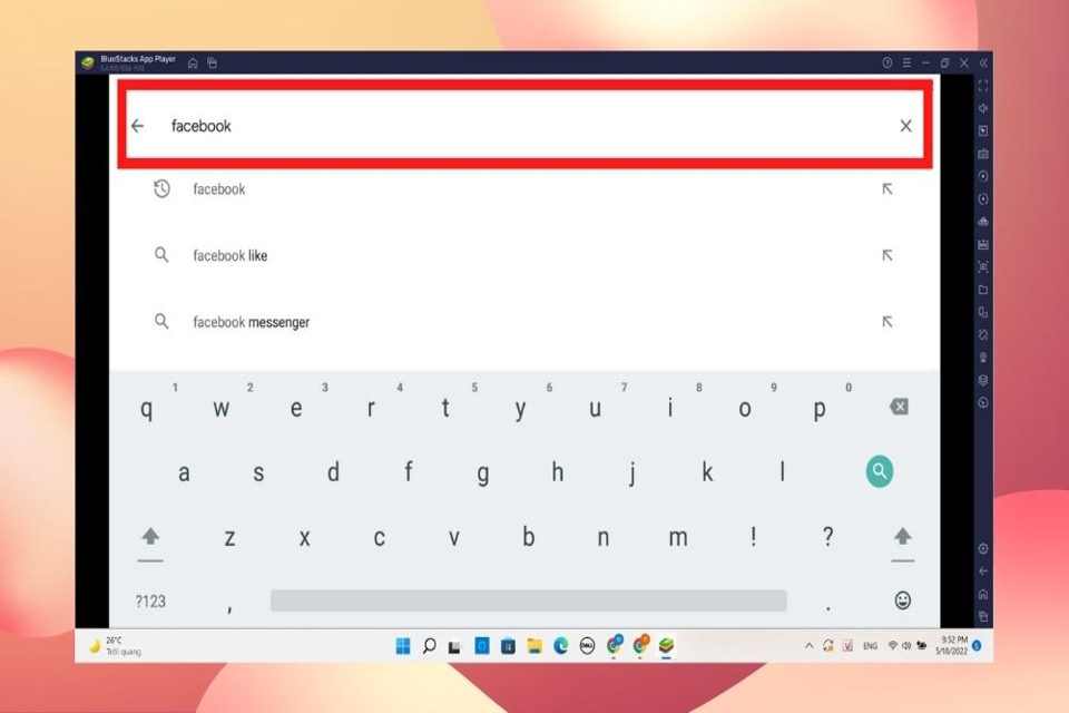 Tải Facebook về máy tính 9