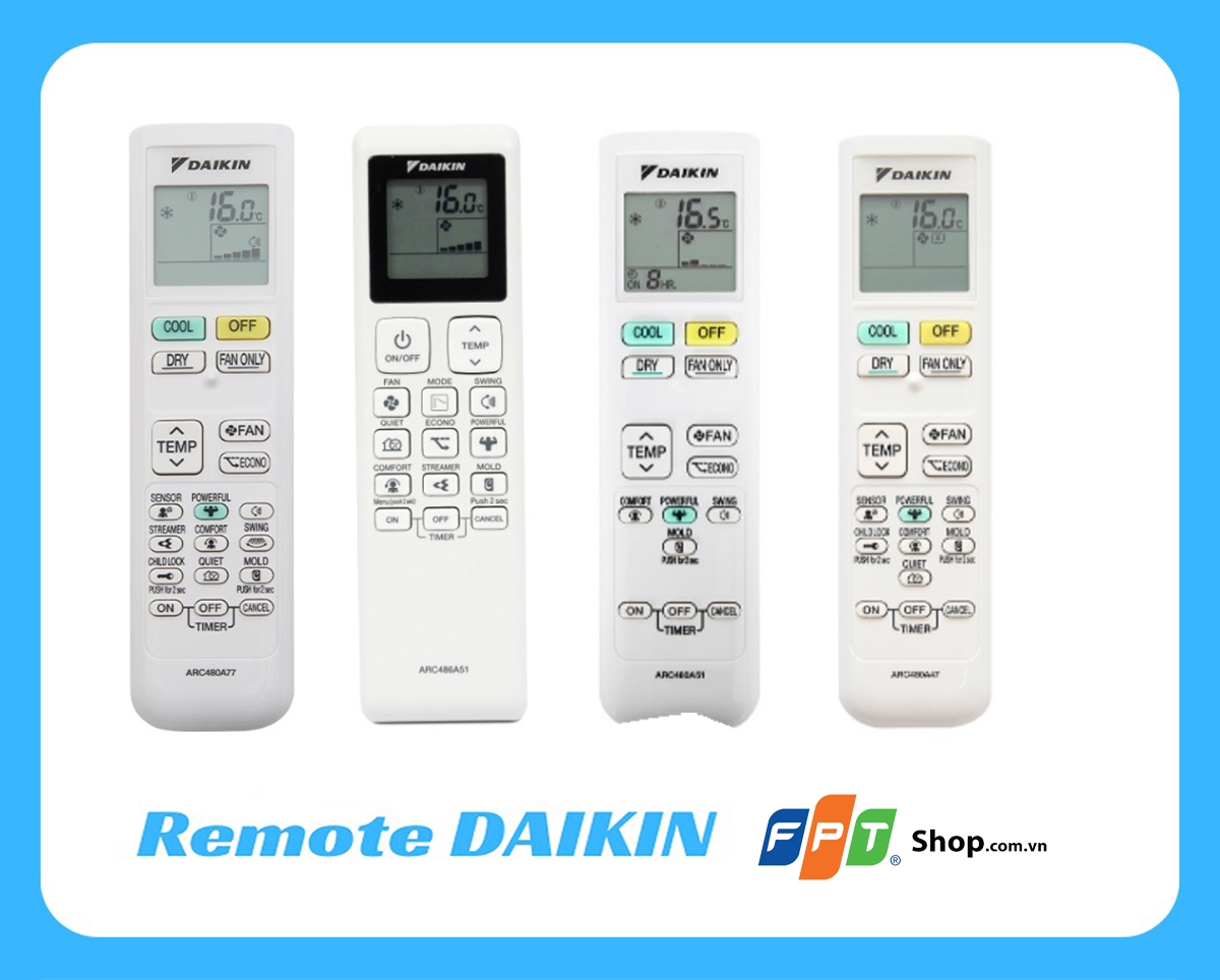 điều khiển điều hòa daikin - hình 2