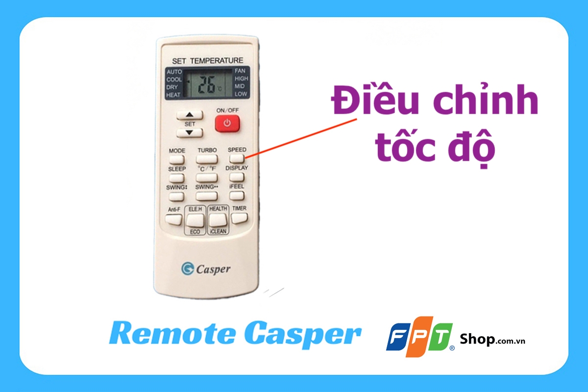 điều khiển điều hòa casper - hình 5