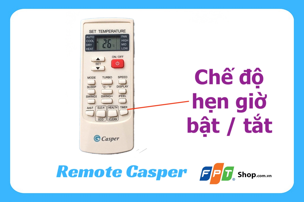 điều khiển điều hòa casper - hình 6