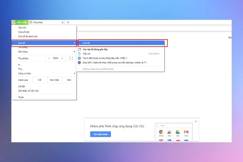 Lịch sử xem gần đây 9