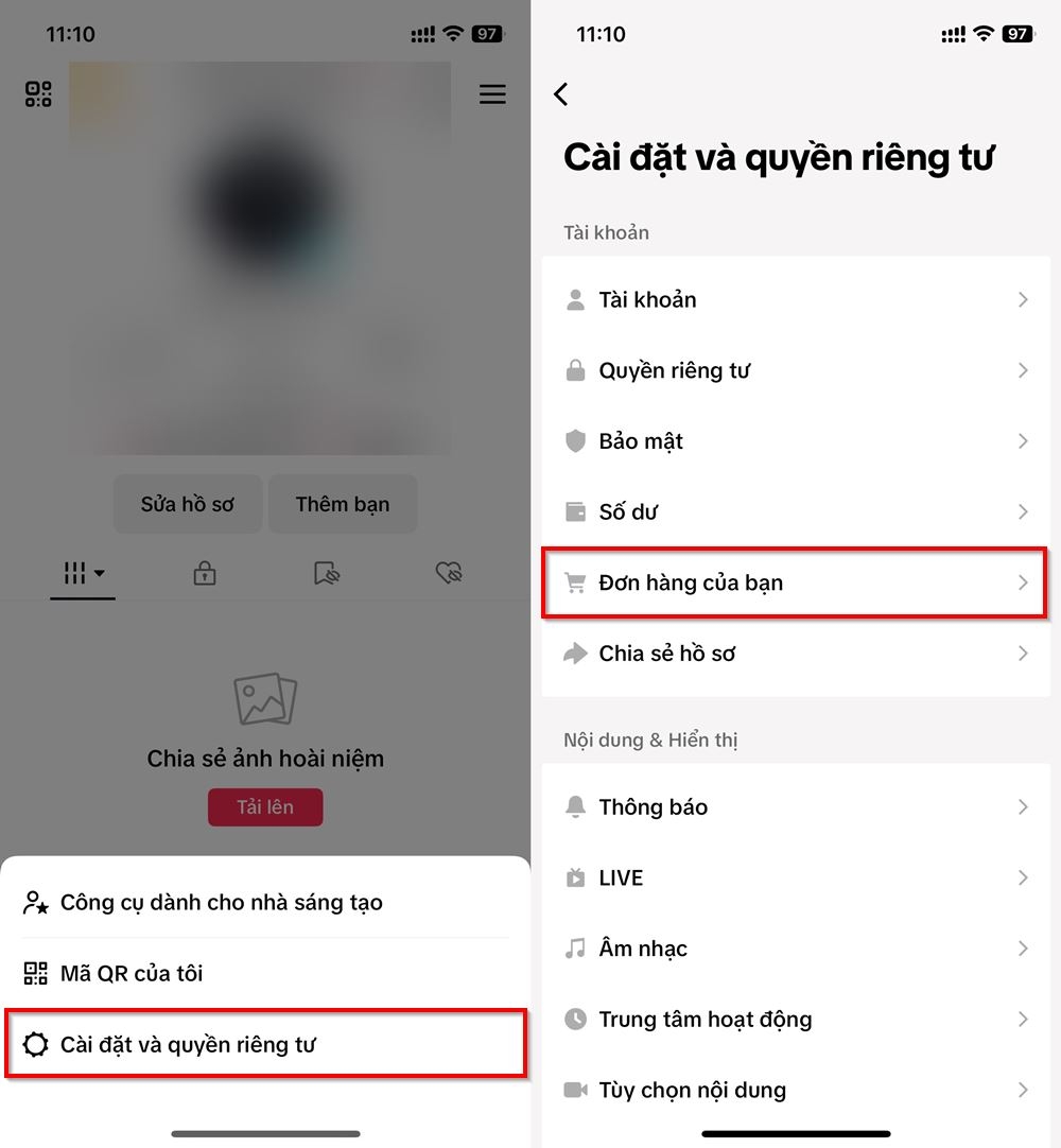 Cách yêu cầu hoàn tiền trên TikTok Shop 2
