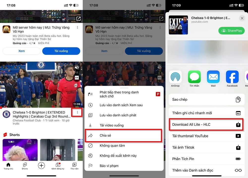 Cách tải video trên các nền tảng về iPhone không dính logo 2