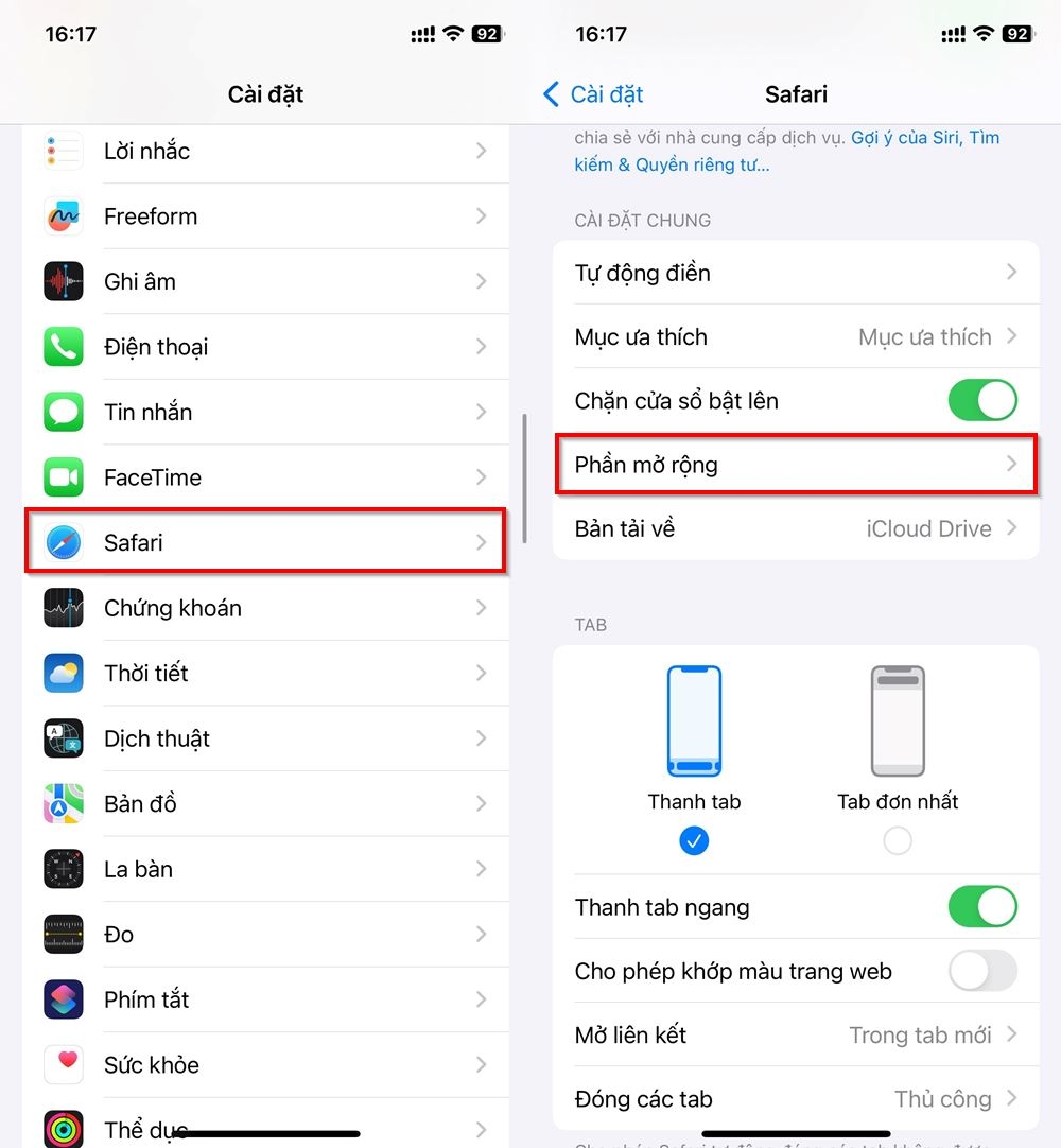 Cách sử dụng tiện ích mở rộng ở chế độ duyệt web ẩn danh trên Safari 1