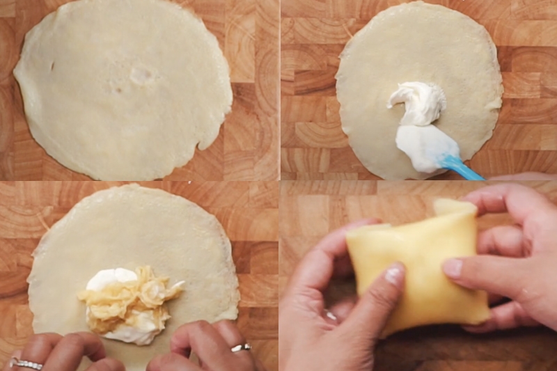 bánh crepe sầu riêng 6